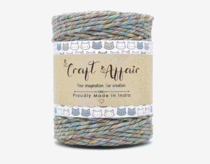 Craft Affair | Single Strand Macrame Cord / Macrame Threads for Wall Hanging, Purse Making, Bag Making