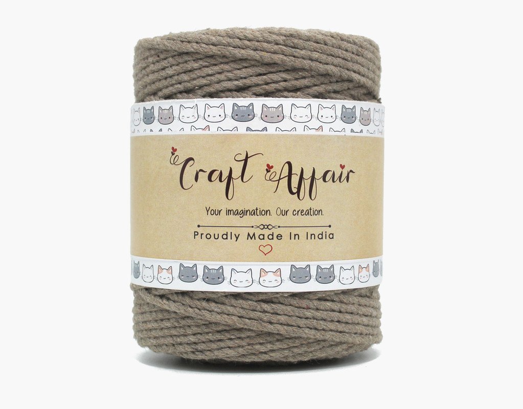 Craft Affair | Manufacture of Macrame cord 3ply Twisted