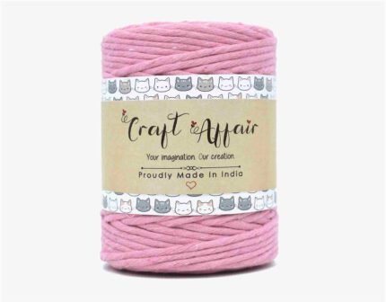 Craft Affair | Single Strand Macrame Cord / Macrame Threads for Wall Hanging, Purse Making, Bag Making