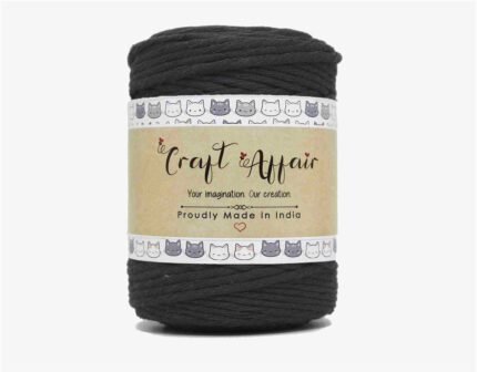 Craft Affair | Single Strand Macrame Cord / Macrame Threads for Wall Hanging, Purse Making, Bag Making