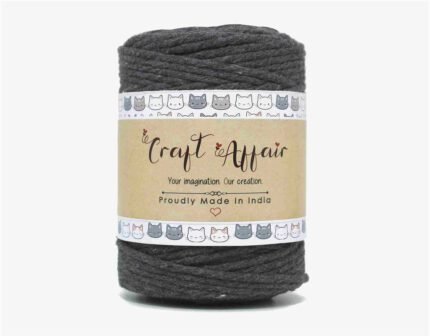 Craft Affair | Single Strand Macrame Cord / Macrame Threads for Wall Hanging, Purse Making, Bag Making