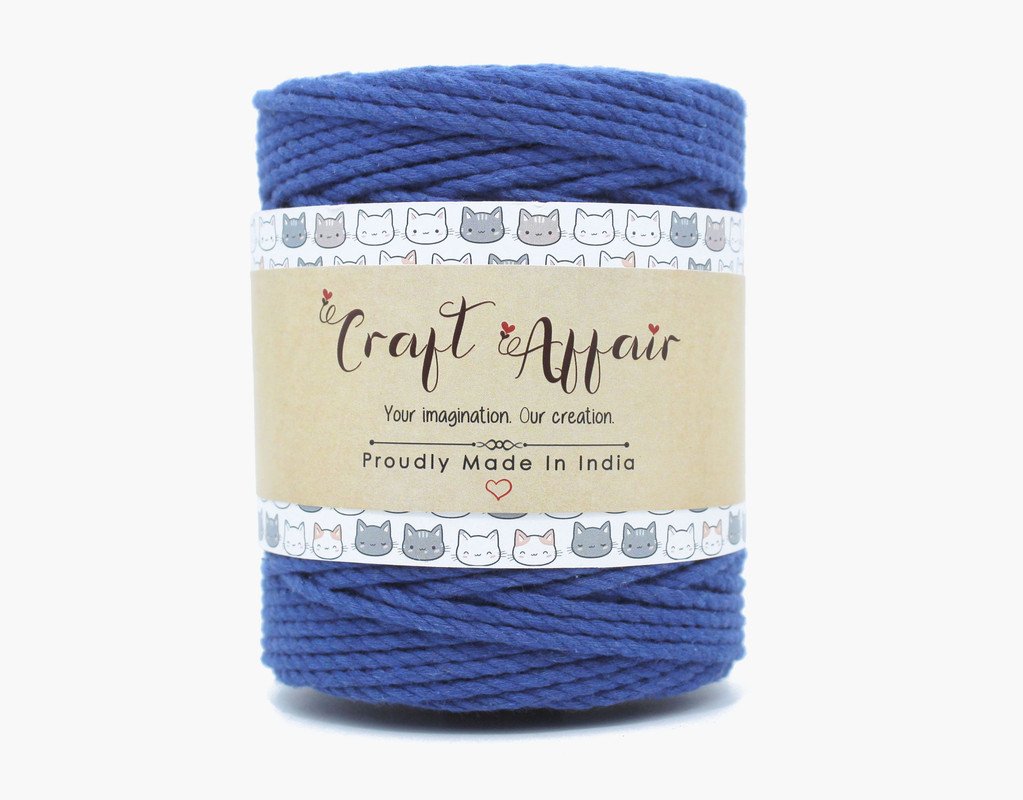 Craft Affair | Manufacture of Macrame cord 3ply Twisted