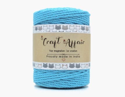 Craft Affair | Manufacture of Macrame cord 3ply Twisted