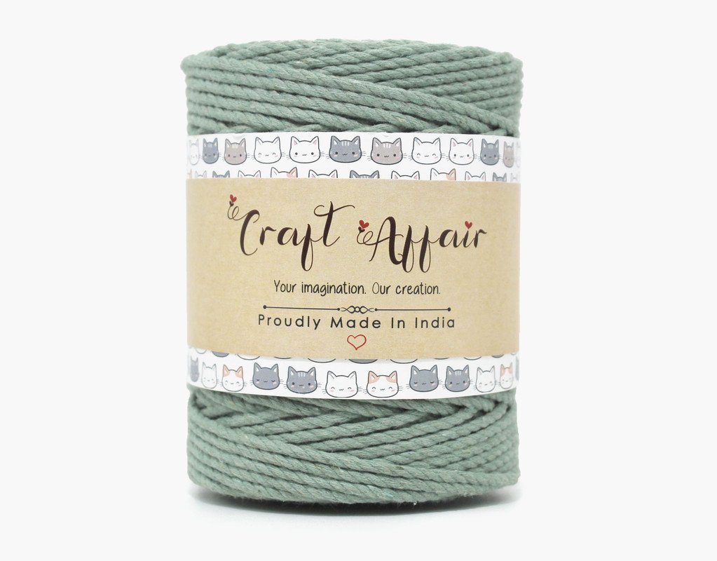 Craft Affair | Manufacture of Macrame cord 3ply Twisted