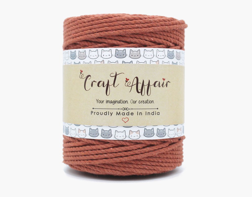 Craft Affair | Manufacture of Macrame cord 3ply Twisted