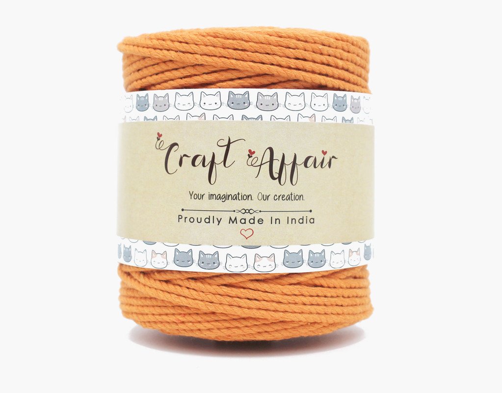 Craft Affair | Manufacture of Macrame cord 3ply Twisted