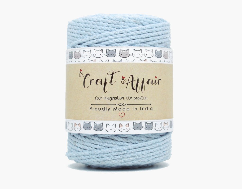 Craft Affair | Manufacture of Macrame cord 3ply Twisted