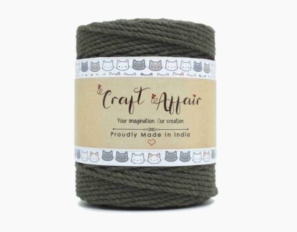 Craft Affair | Manufacture of Macrame cord 3ply Twisted