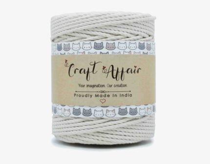 Craft Affair | Manufacture of Macrame cord 3ply Twisted