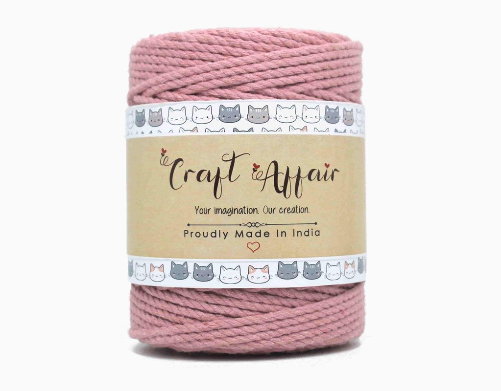 Craft Affair | Manufacture of Macrame cord 3ply Twisted