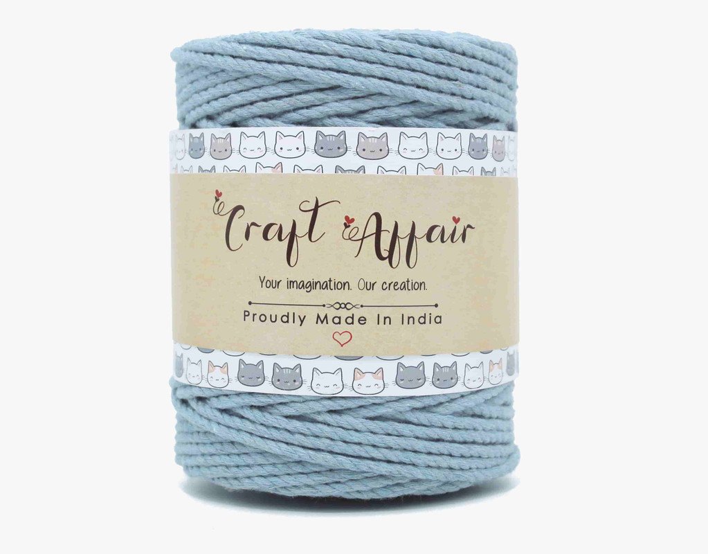 Craft Affair | Manufacture of Macrame cord 3ply Twisted