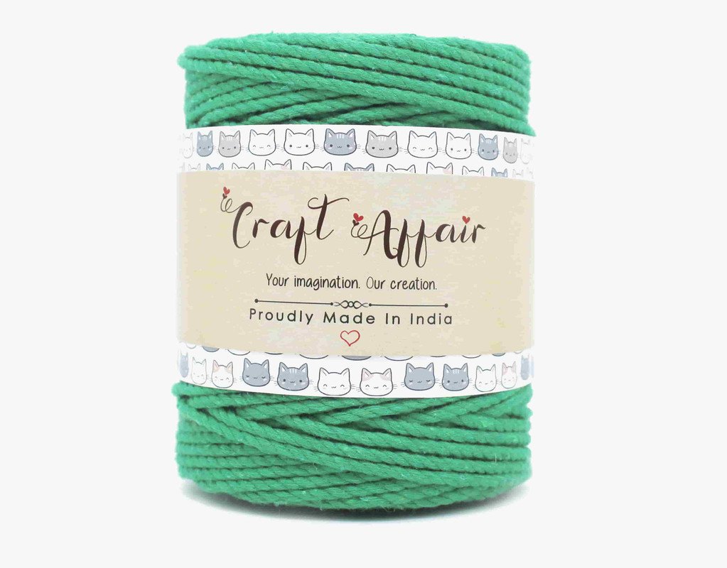 Craft Affair | Manufacture of Macrame cord 3ply Twisted