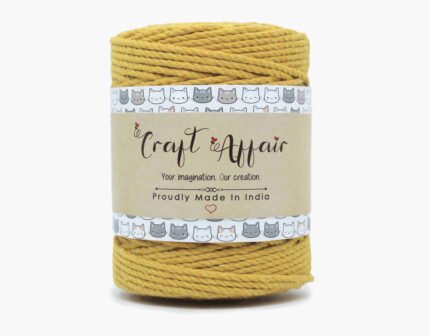 Craft Affair | Manufacture of Macrame cord 3ply Twisted