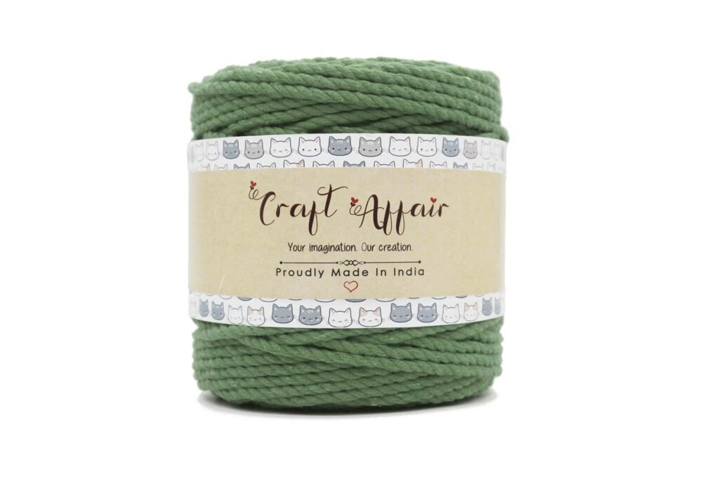 Craft Affair | 3ply twisted macrame cord