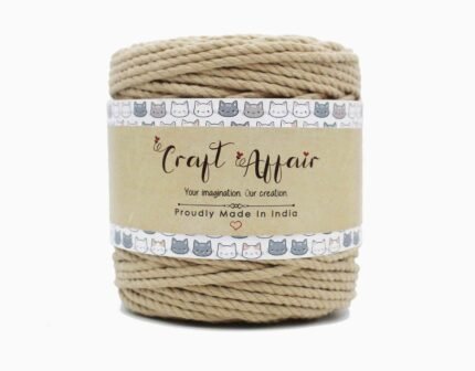 Craft Affair | 3ply twisted macrame cord