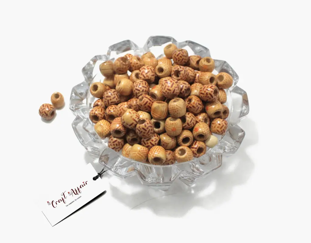 Craft Affair | Wooden Pattern Beads