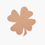Craft Affair | Shamrock Shape MDF Cutouts for Craft Projects