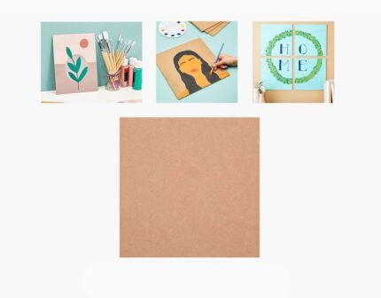 Craft Affair | Square Shape MDF Cutouts for Craft Projects