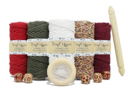 Multi - 3 mm Twisted Macrame Cord | Twisted macrame Cord | Macrame cord | Macrame Combo | Adikala Craft Store | Art Craft | collection | Projects | DIY | Craft | Craft Making