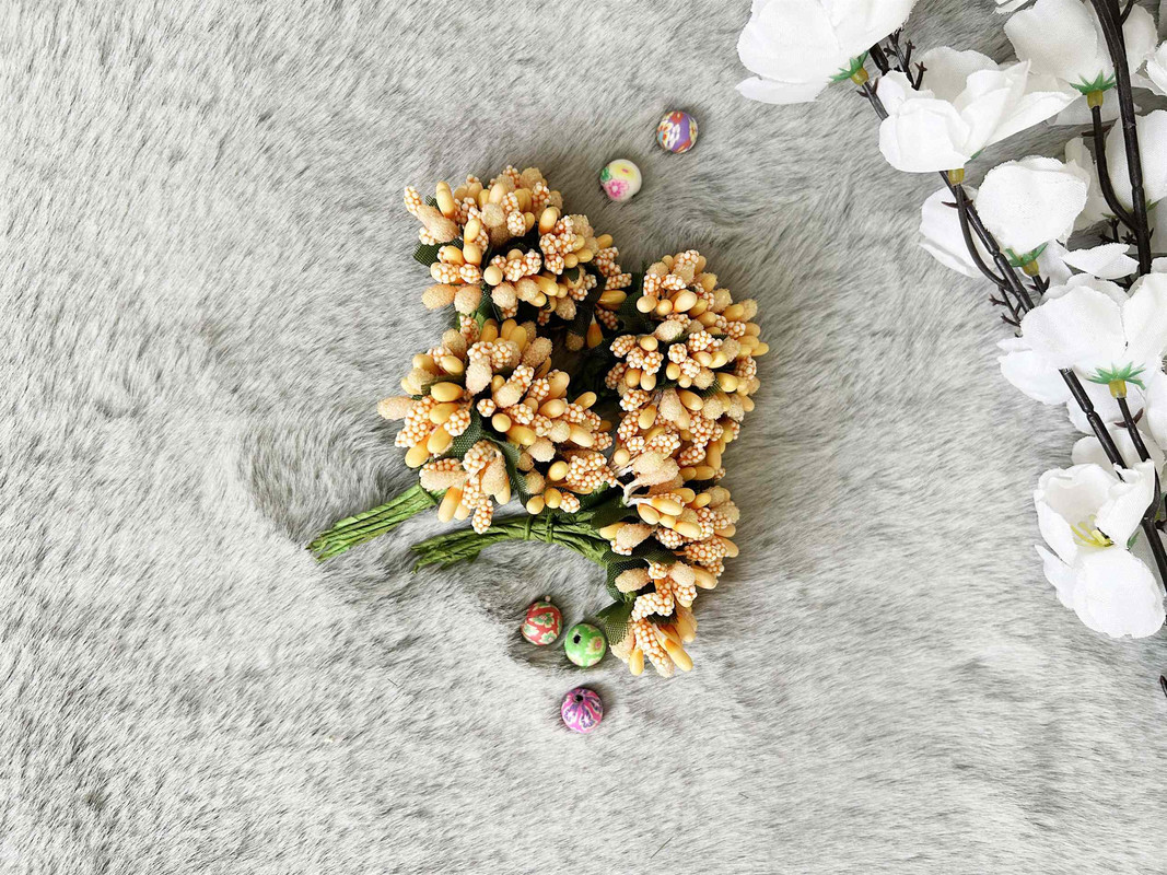 Craft Affair | Artificial pollen Flower For Decoration