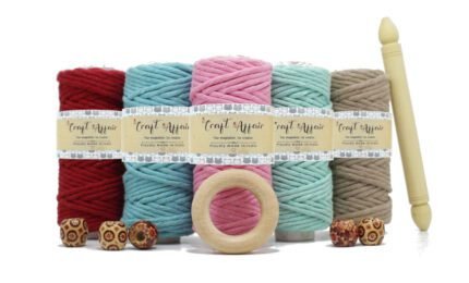 Craft Affair | Single Strand Macrame Kit / Macrame Threads for Wall Hanging, Purse Making, Bag Making