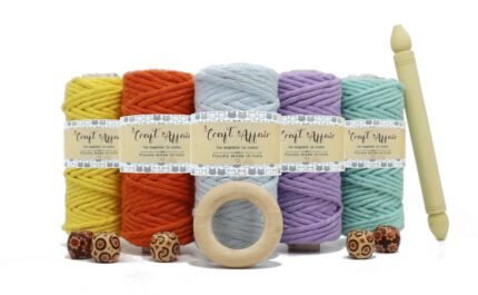 Craft Affair | Single Strand Macrame Kit / Macrame Threads for Wall Hanging, Purse Making, Bag Making