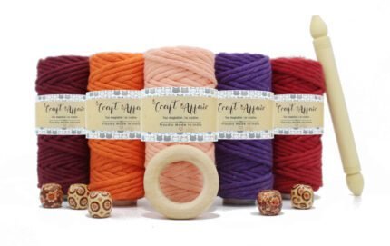 Craft Affair | Single Strand Macrame Kit / Macrame Threads for Wall Hanging, Purse Making, Bag Making