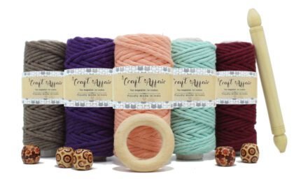 Peach - 3 mm Single Strand Macrame Cord | Twisted macrame Cord | Macrame cord | Macrame Combo | Adikala Craft Store | Art Craft | collection | Projects | DIY | Craft | Craft Making