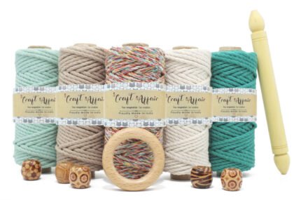 Multi - 3 mm Twisted Macrame Cord | Twisted macrame Cord | Macrame cord | Macrame Combo | Adikala Craft Store | Art Craft | collection | Projects | DIY | Craft | Craft Making