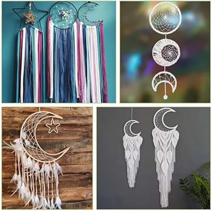 Craft Affair | Moon shape Metal Rings for Dream Catcher making