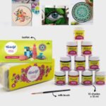 Fevicryl Acrylic Colors Sunflower Kit Pack of 10 by Craft Affair