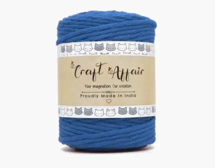 Craft Affair | Single Strand / Single ply Macrame Cord / Macrame Threads for Wall Hanging, Purse Making, Bag Making