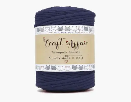 Craft Affair | Single Strand / Single ply Macrame Cord / Macrame Threads for Wall Hanging, Purse Making, Bag Making