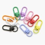 Colorful Metal Lobster (31.7x11.8mm) Clasps For Bag Key Chains