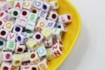 Alphabet Beads Plastic (5mm) For Bracelet Making Kit - Image 2