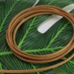 Leather Bracelet cord (2.5mm, 1 Meter) For Bracelet Making | DIY Handmade Bracelet
