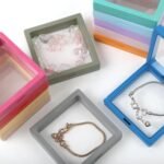 3D Floating Display (9x9cm) Case Jewelry storage box (Assorted Color) - Image 2