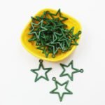 Light weight Plastic star hoops-3cm – Craft Accessories
