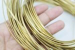 Golden Leather Cord (2mm, 20 Meter) for Bag Making, Purse Making, Jewellery Making and Crafting - Image 3