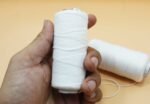 Strong White Thread (1mm, 80 meter) For Crafting - Image 3