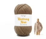 Knitting Nest | Acrylic Yarn (200 Meter, 100 Grams, 2mm) / Woolen Yarn / Acrylic Yarn for Knitting and Crocheting