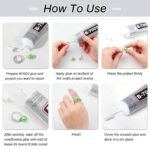 B7000 Industrial Strength Adhesive Glue, 50ml, Clear, Multi-Purpose Gel for Art-Craft, Plastic, Jewellery, Mobile display - Image 3