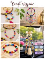 Silky Matte Beads (10mm) Plastic Beads for crafting - Image 5
