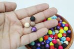 Silky Matte Beads (10mm) Plastic Beads for crafting - Image 3