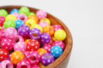 Polka Dot Beads (12mm) Plastic Beads for crafting - Image 2