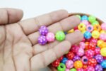 Polka Dot Beads (12mm) Plastic Beads for crafting - Image 3