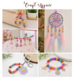 Neon Jelly Beads (12mm) Plastic Beads for crafting - Image 5